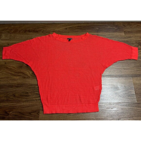 Express Sweater Women’s Pink Short Sleeve Pullover Shirt Size Medium - Picture 1 of 6